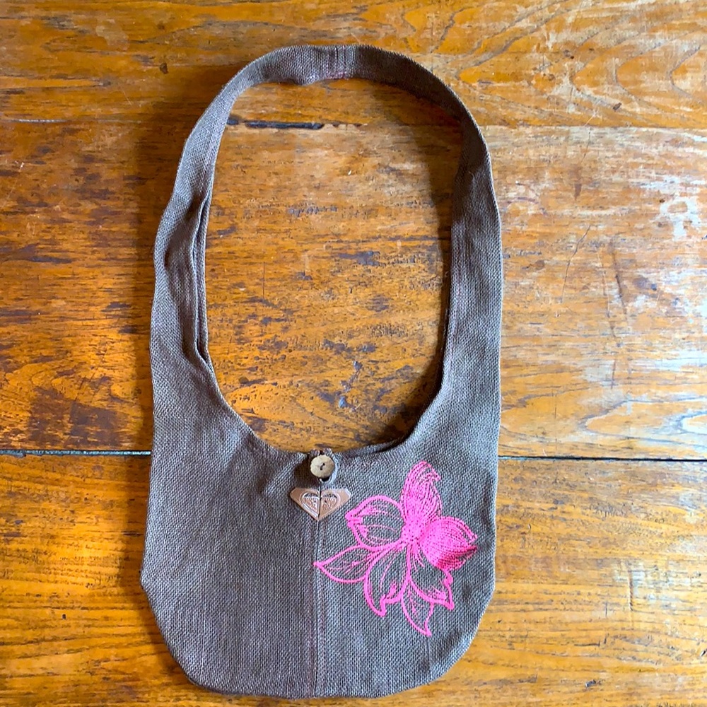 Roxy Cross Body Canvas Purse